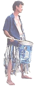 Il Tamburino blu di "Creativa" - Costume e foto di Ivano