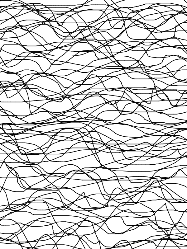 Ivano Vitali - Progettodi tessuto, 3 disegno con il mause