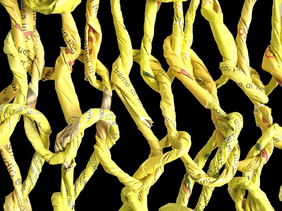 Particolare di arazzo giallo - Photo by Ivano Vitali